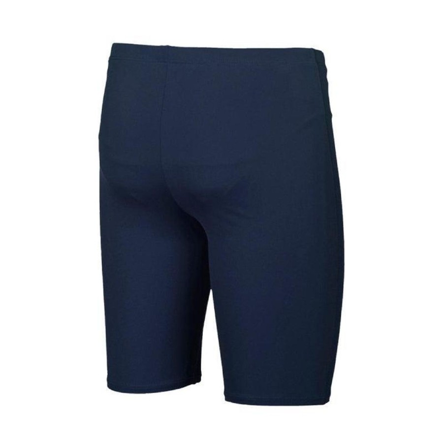 Men Arena Swim Jammers | Episcopal Arena Team Solid Jammer W/Logo 750 Navy-White