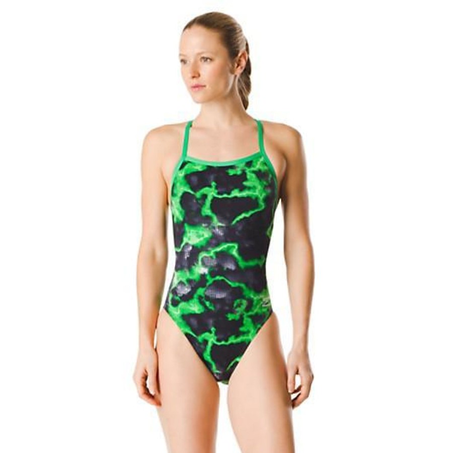 Women Speedo One Piece Swimwear | Speedo Energy Volt Flyback-Endurance+