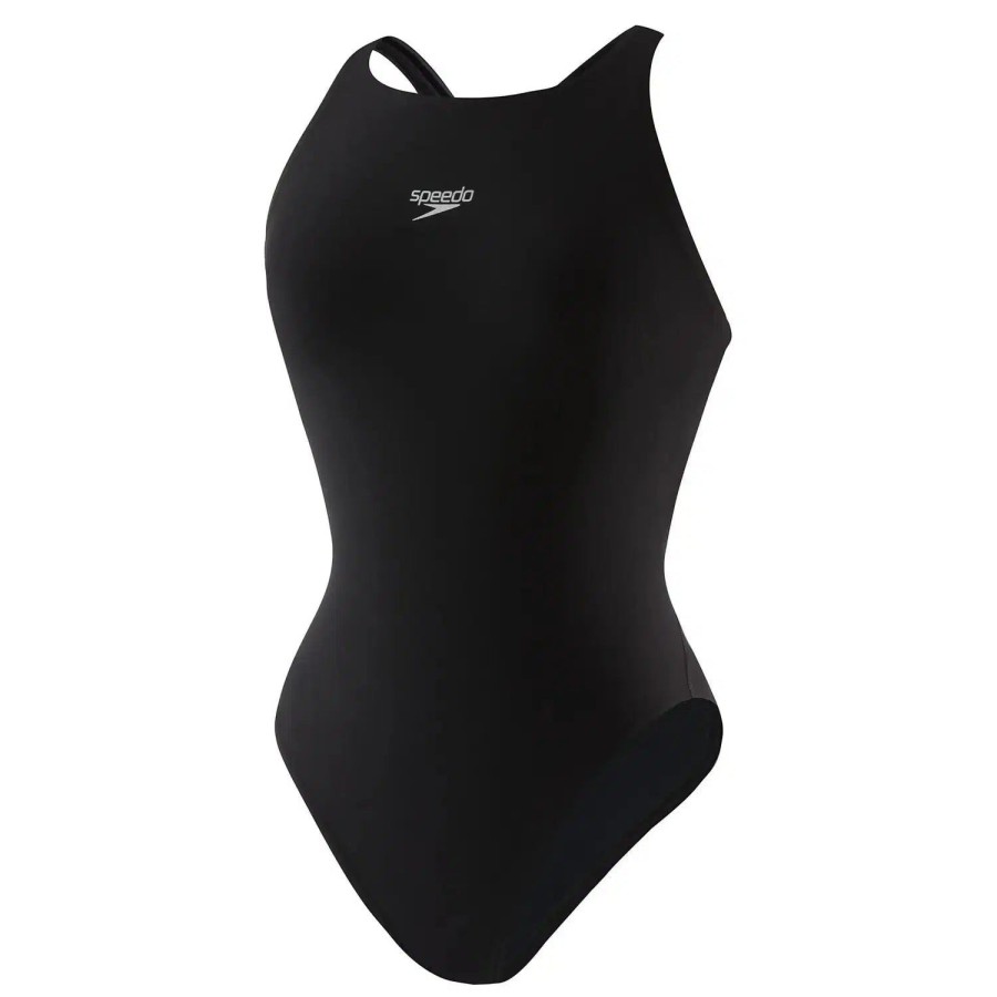 Women Speedo Racing & Tech Suits | Speedo Fastskin Lzr Racer Pro Comfort Strap Recordbreaker 001 Black