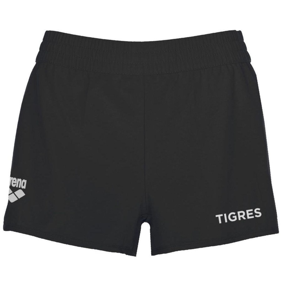 Women Arena Bottoms | Dis Arena Women'S Team Line Short W/Logo 50 Black