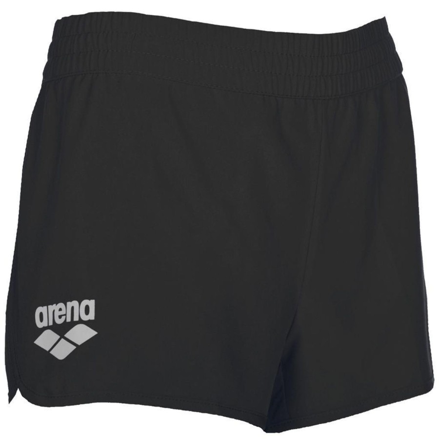 Women Arena Bottoms | Dis Arena Women'S Team Line Short W/Logo 50 Black