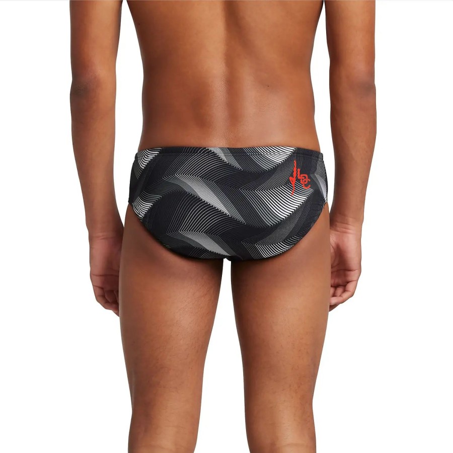 Kids Speedo Boys Swimwear | Lubbock Dive Precision Brief W/Logo Black