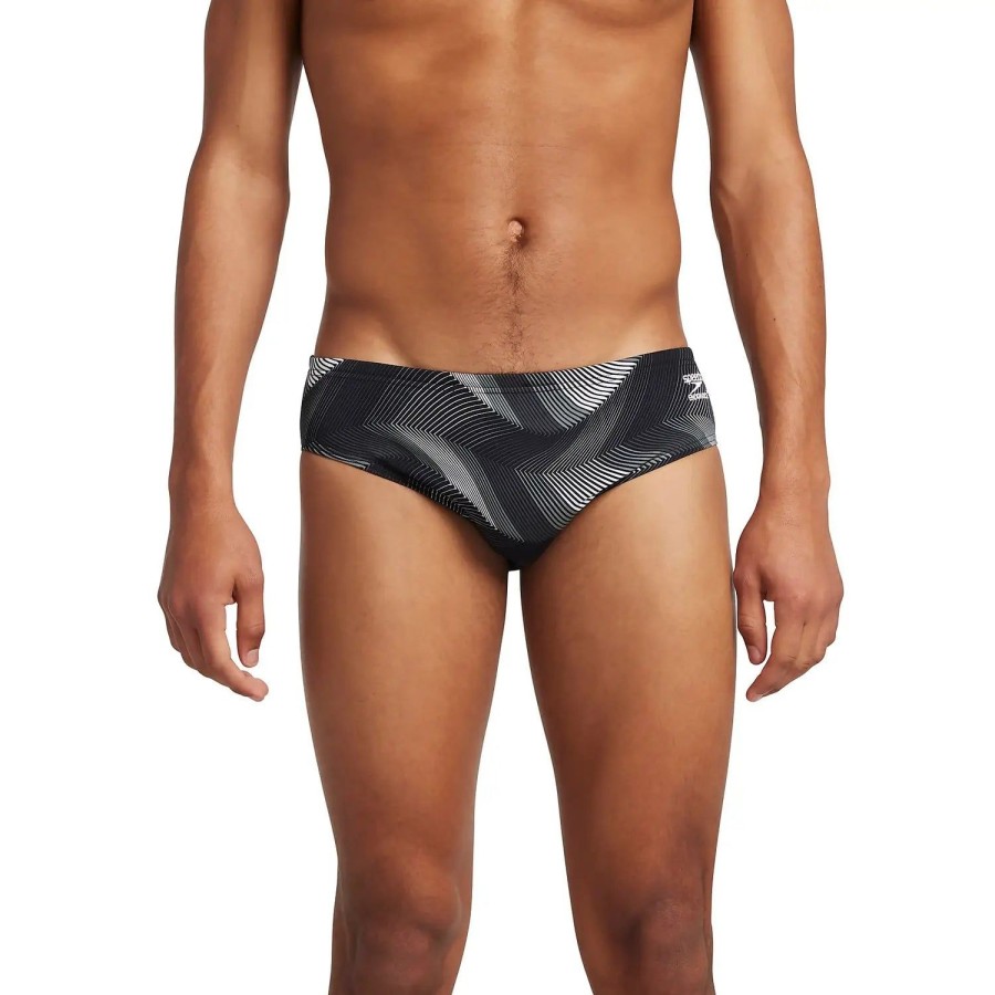 Kids Speedo Boys Swimwear | Lubbock Dive Precision Brief W/Logo Black