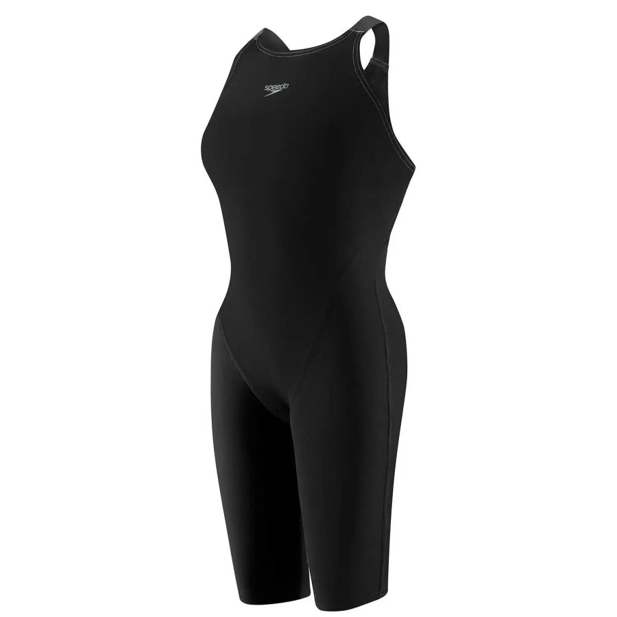 Women Speedo Racing & Tech Suits | Speedo Lzr Racer Pro Comfort Strap Recordbreaker Kneeskin