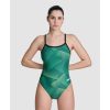 Women Arena One Piece Swimwear | Halftone Challenge Back One Piece