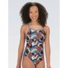 Women UGLIES One Piece Swimwear | Dolfin Uglies Print V-2 Back