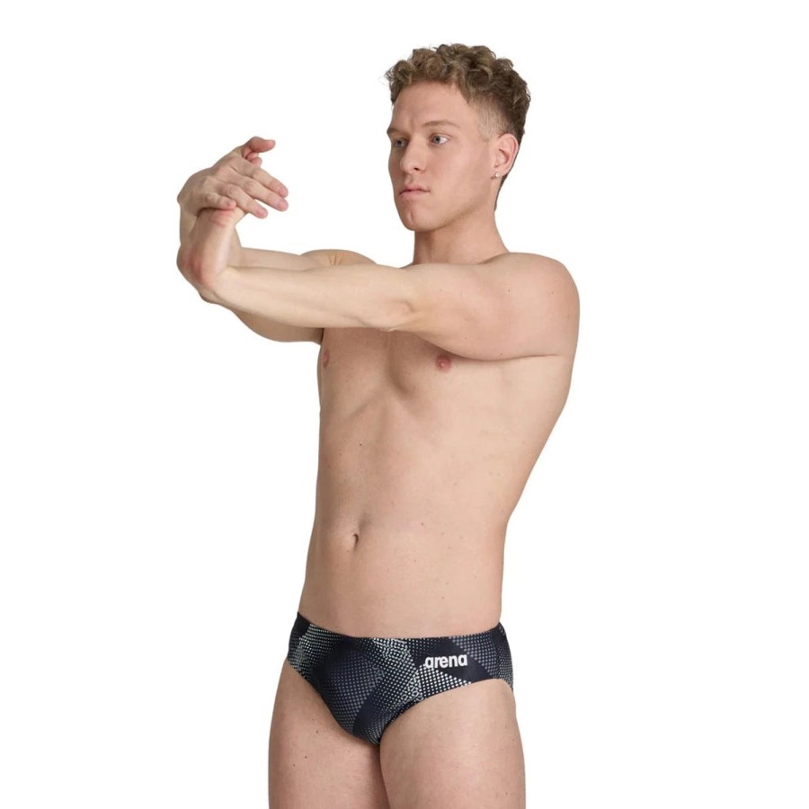 Men Arena Swim Briefs | Arena Halftone Brief Swimsuit