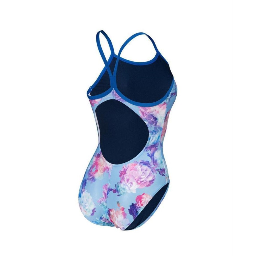 Women Arena One Piece Swimwear | Arena Spring Garden Light Drop Back