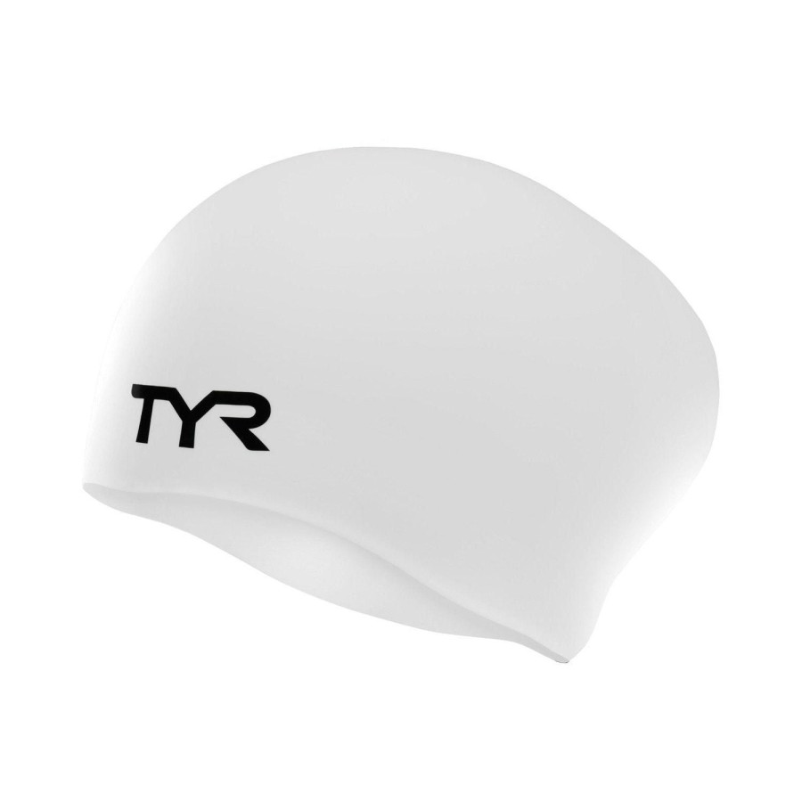 Equipment Tyr Swim Caps | Tyr Long Hair Silicone Swim Cap