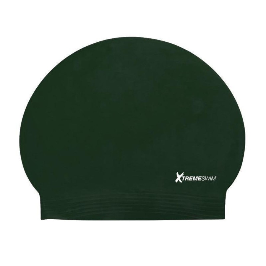 Equipment XTREME SWIM Swim Caps | Xtreme Swim Solid Latex Swim Cap