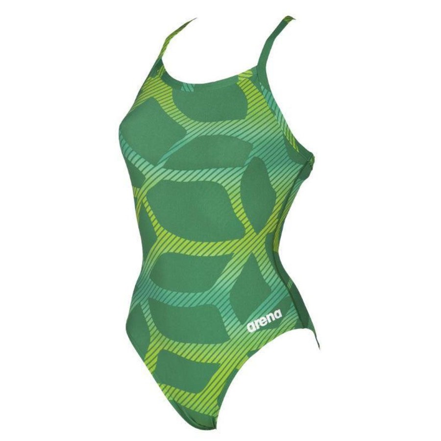 Women Arena One Piece Swimwear | Arena Spider Challenge Back