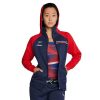 Women Speedo Warmups | Centennial Speedo Female Team Jacket W/Embroidered Logo 985 Red/Wht/Blue