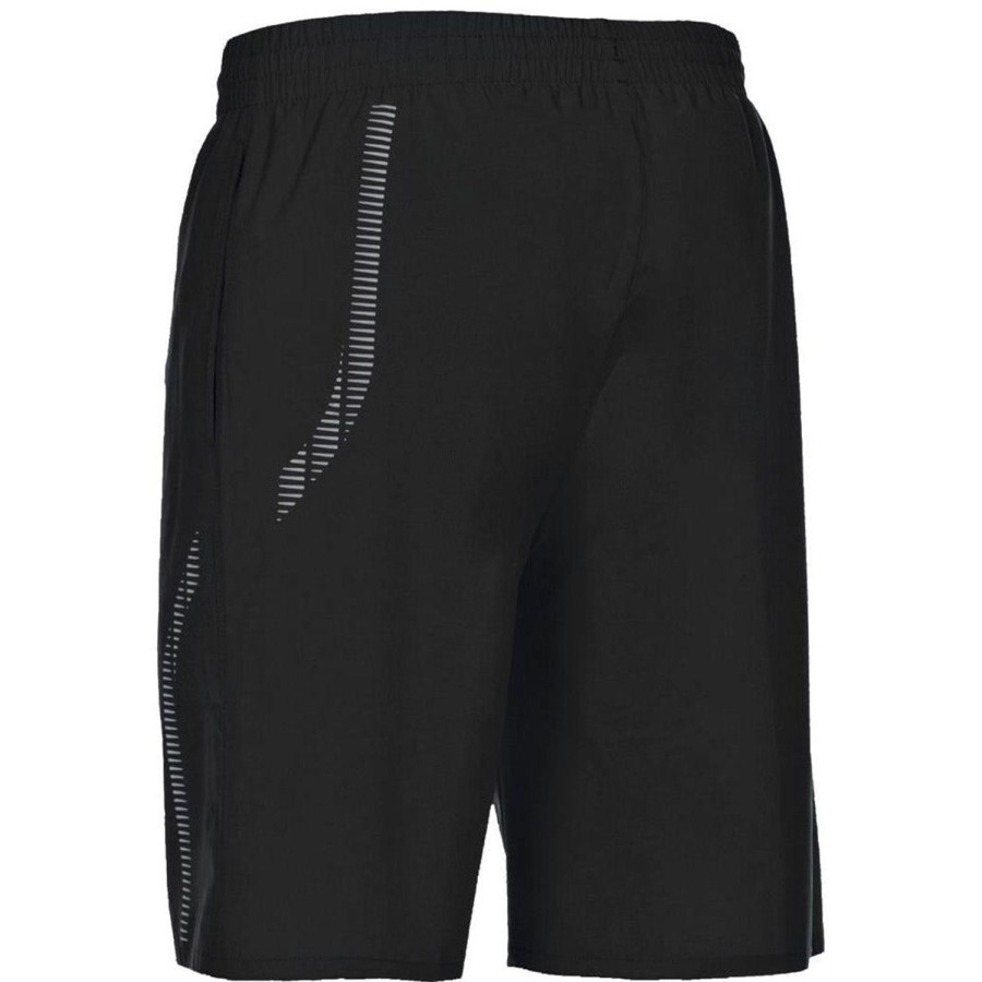 Women Arena Bottoms | Dis Arena Team Line Long Bermuda Short W/Logo 50 Black