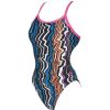 Women Arena One Piece Swimwear | Arena Zig Zag Challenge Back