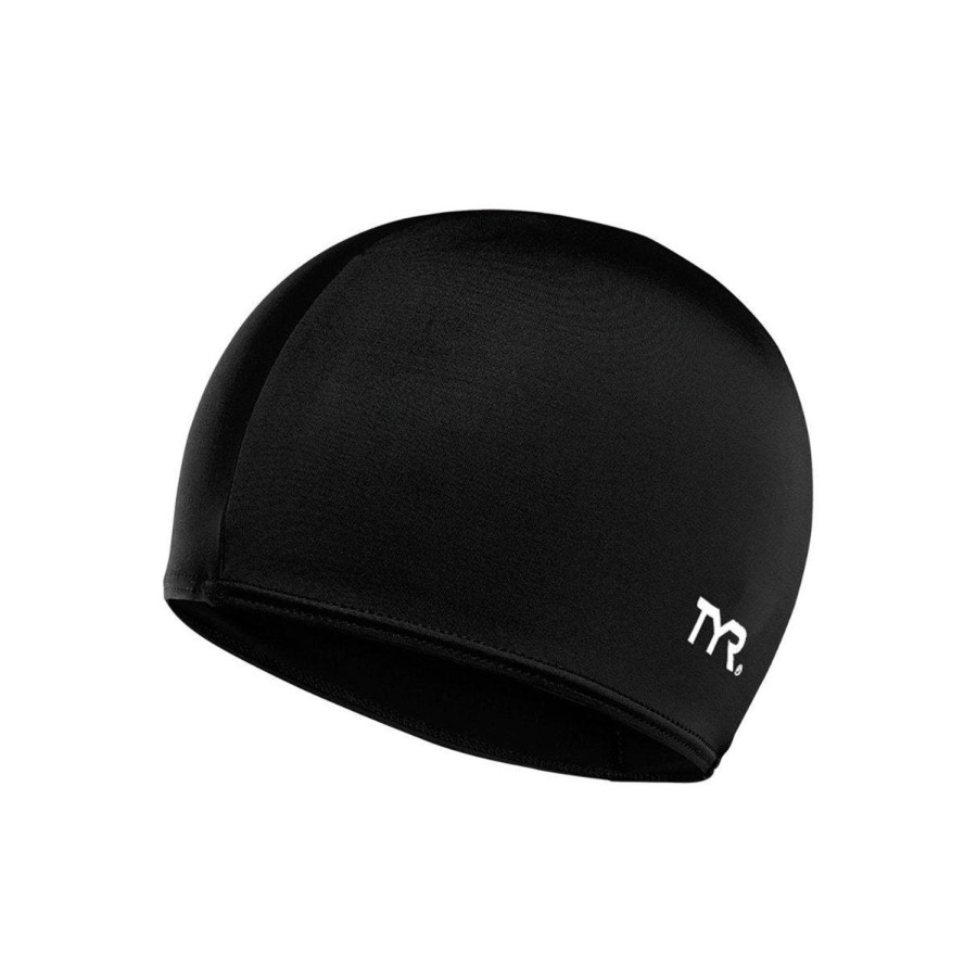 Equipment Tyr Swim Caps | Tyr Solid Lycra Fiber Swim Cap