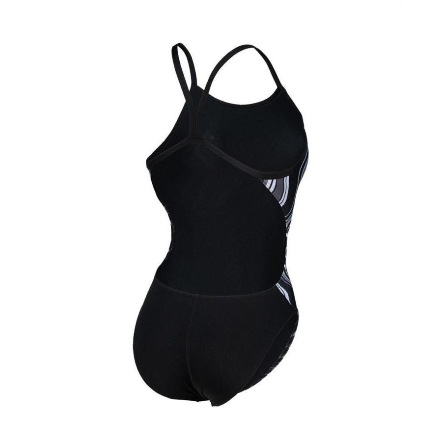 Women Arena One Piece Swimwear | Arena Marbled Challenge Back