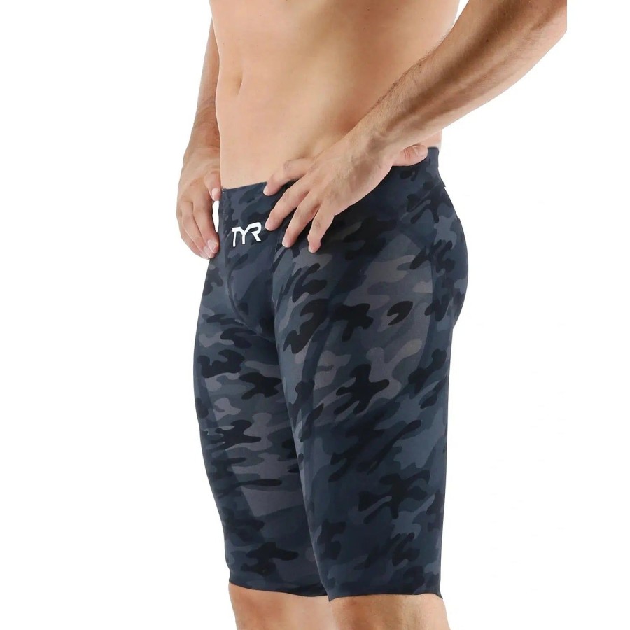 Men Tyr Racing & Tech Suits | Tyr Venzo Camo High Waist Jammer