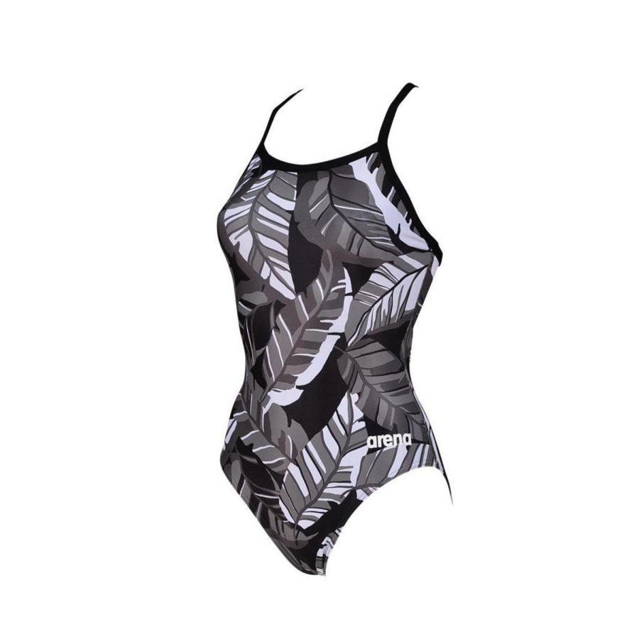 Women Arena One Piece Swimwear | Arena Tropicals Light Drop Back