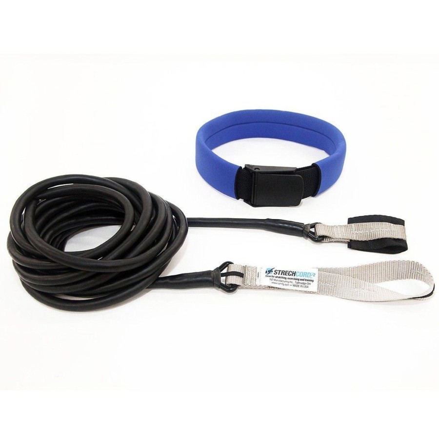 Equipment NZ MANUFACTURING Stretchcords & Resistance | Stretchcordz Longbelt Slider W/Safety Cord