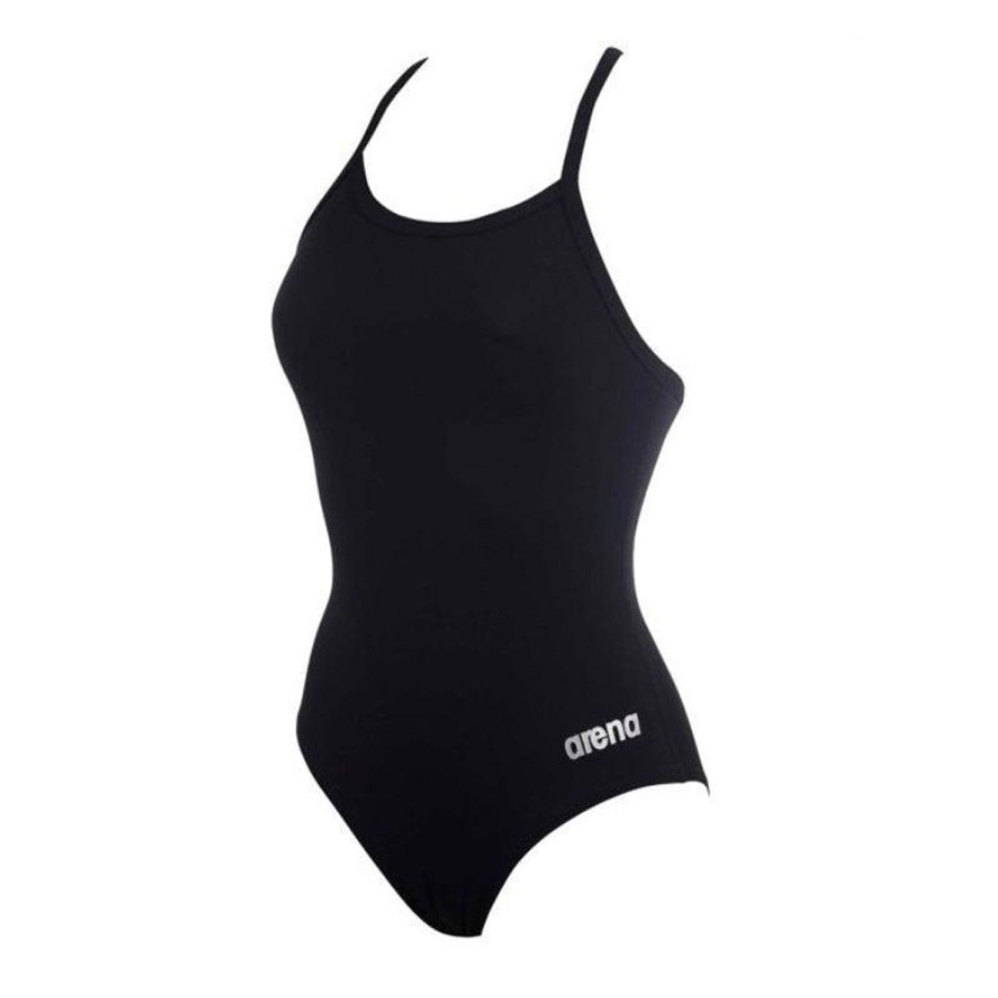 Women Arena One Piece Swimwear | Arena Solid Light Drop Back