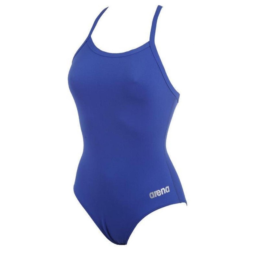 Women Arena One Piece Swimwear | Arena Solid Master Light Drop Back