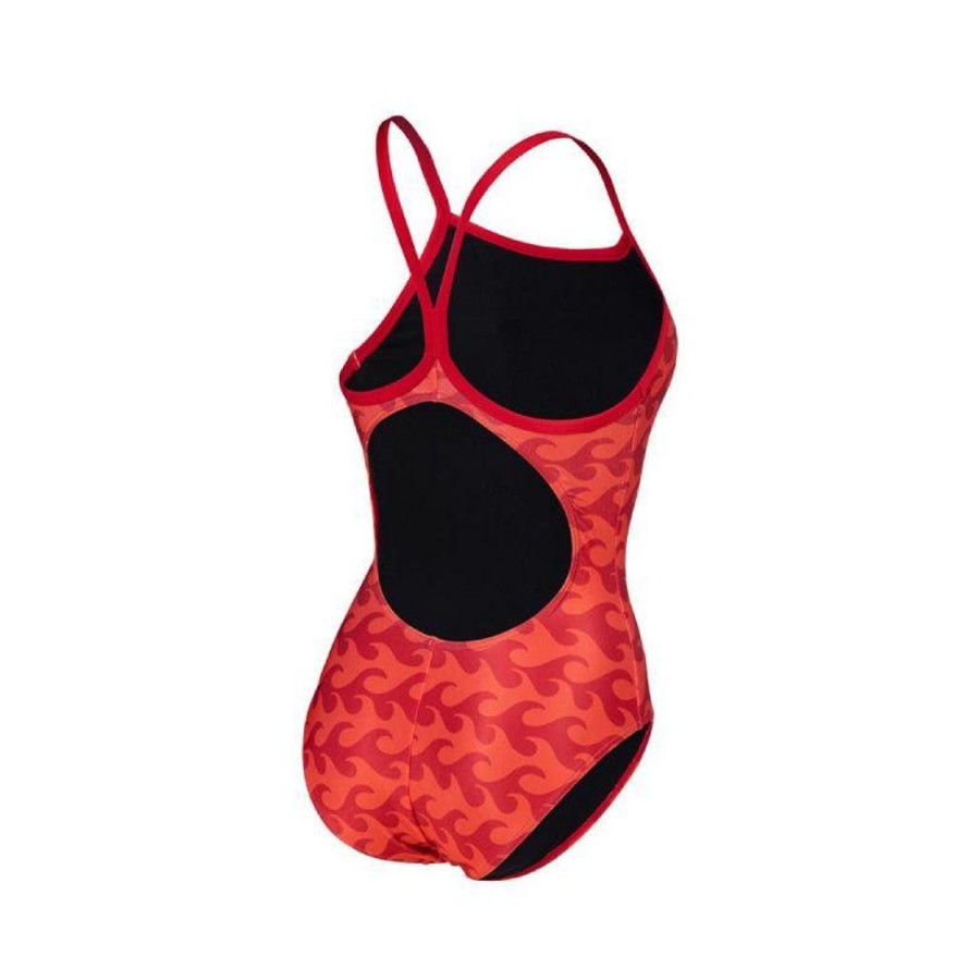 Women Arena One Piece Swimwear | Arena Ride The Wave Light Drop Back