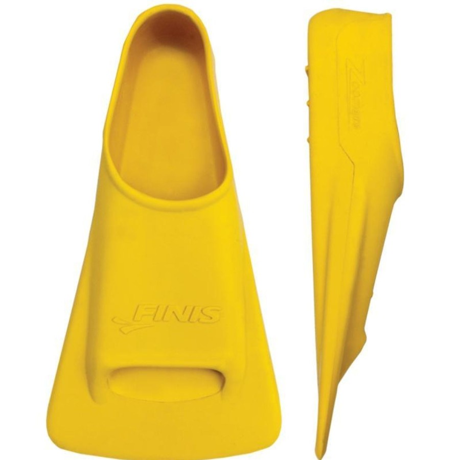 Equipment Finis Training Fins | Finis Zoomers Short Blade Swim Fins Gold