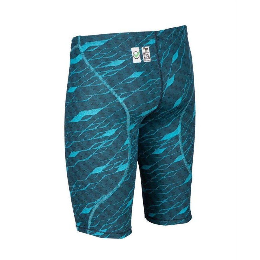 Men Arena Racing & Tech Suits | Arena Powerskin St Next Eco Jammer 101 Cln-Sea Blu