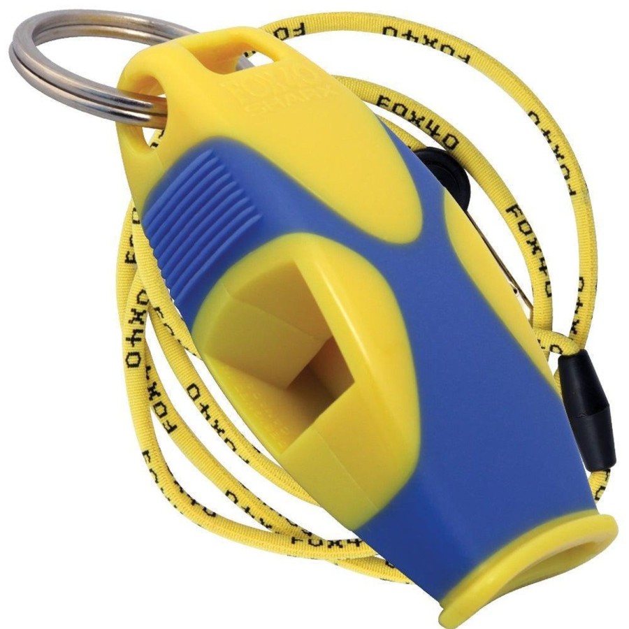 Lifeguard FOX 40 Whistles | Fox 40 Sharx Whistle W/Lanyard